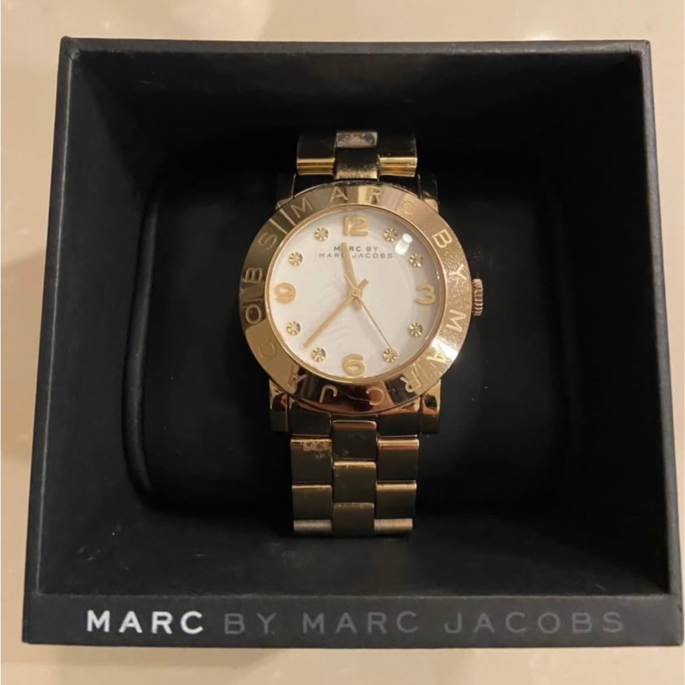 Gold Marc Jacobs Watch